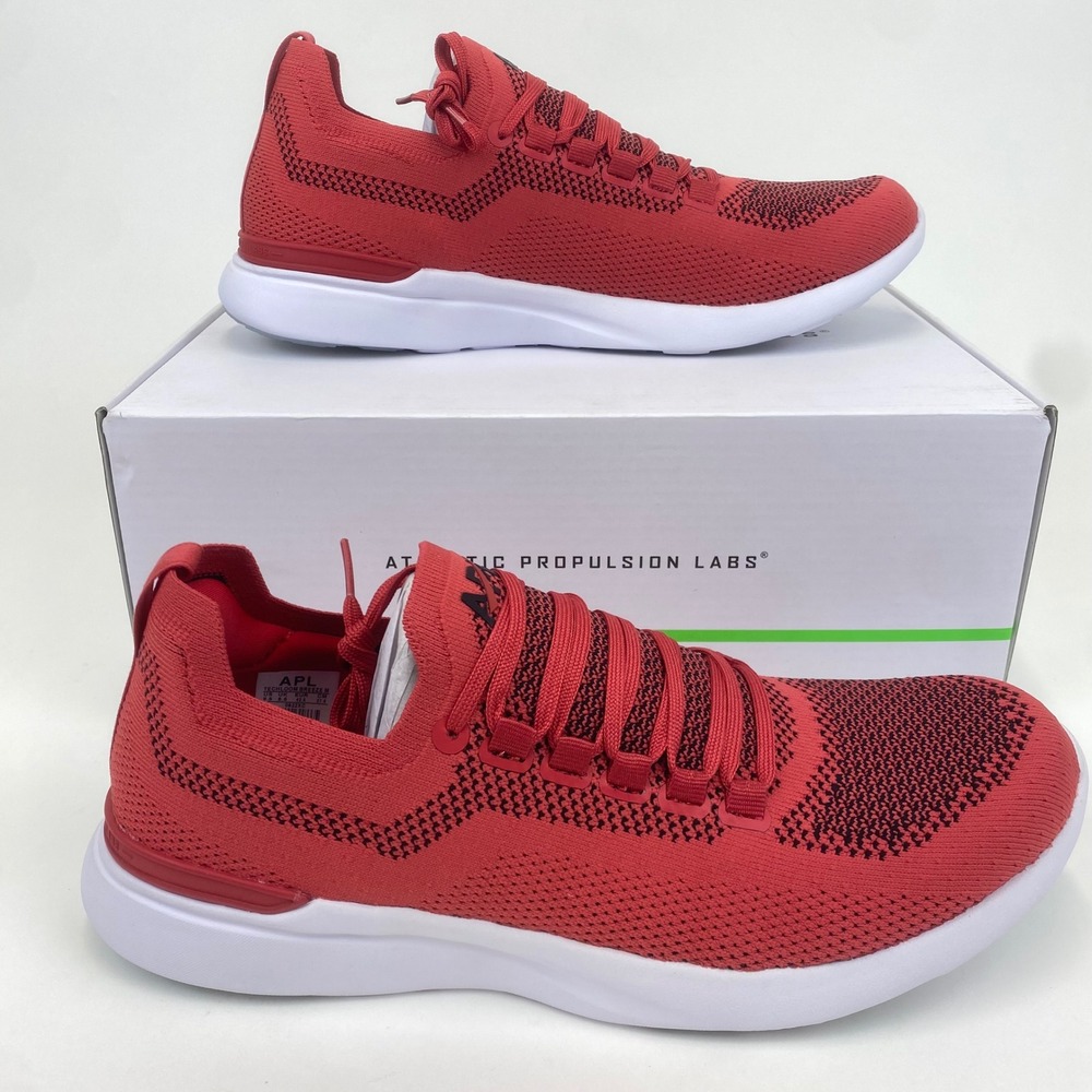 APL Athletic Propulsion Labs TechLoom Breeze Red Black White Mens 9.5